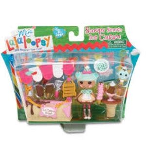 New Lalaloopsy Mini Scoop Serves Ice Cream Playset W/BONUS Mini Bea Spells a Lot